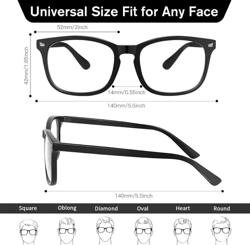 Miniatura 2 de Lentes de luz azul para mujeres y hombres, con bloqueo de luz azul, protección para computadora, juegos, televisión, teléfono, lectura