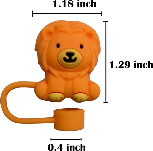 Miniatura 6 de 6 fundas de popote para copa Stanley, tapas de paja de silicona de grado alimenticio para copas Stanley de 30 y 40 onzas, tapas de paja