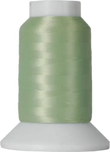 Miniatura 21 de Hilo elástico lanudo de Threadart para serger - Bobinas de 1000 m - Hilo de nailon para traje de baño, lencería, tejidos - Negro - Color 9228