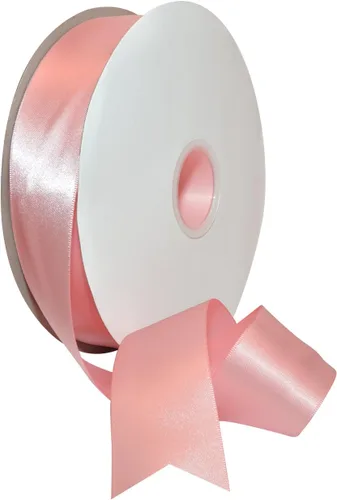Miniatura 69 de Morex Ribbon Cinta de satén de doble cara de 1/4 pulgadas x 100 yardas, cinta blanca antigua para envolver regalos, tarjetas de regalo