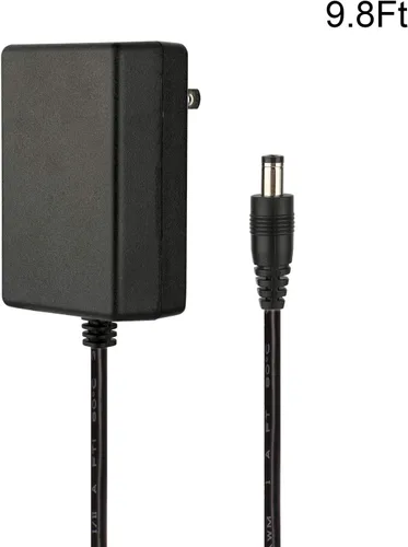 Miniatura 2 de Adaptador de CA de fuente de alimentación de 9.8 pies 12V 1A para Yamaha PSR, YPG, YPT, DGX, DD, EZ y P Serie de Teclado Digital