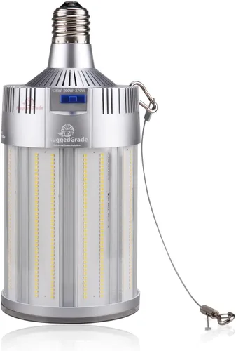 Miniatura 5 de RuggedGrade Serie Aries III de 120 W - Bombilla LED de maíz - 16,400 lúmenes - Blanco brillante 5000K - Base E39 - Regulable - Protección contra