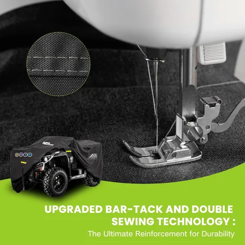 Miniatura 5 de Cubierta 600D ATV Impermeable de Alta Resistencia, Portátil, para 4 Ruedas, Impermeable al Aire Libre, Cubierta Quad para Todo Tipo de Clima
