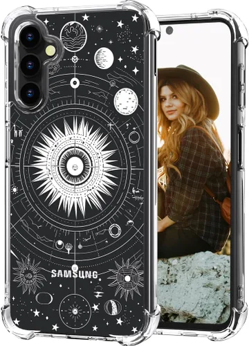 Miniatura 60 de Hungo Funda compatible con Samsung Galaxy S23 con diseño floral y bonito diseño transparente, femenino para mujeres y niñas, con hermoso clavel
