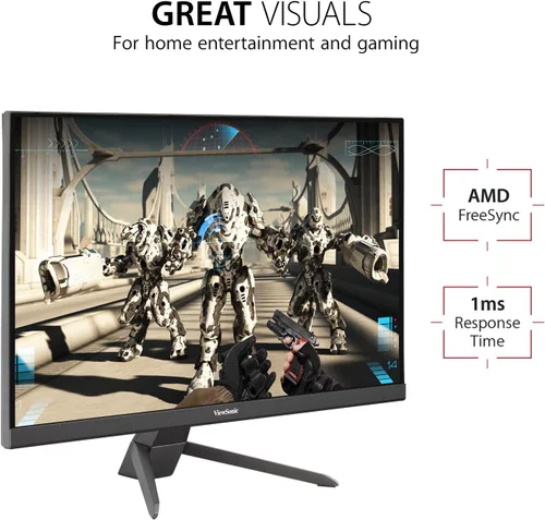 Miniatura 2 de ViewSonic VX2267-MHD Monitor de 22 pulgadas 1080p, frecuencia de actualización de 100 Hz con FreeSync para el mejor entretenimiento en el hogar