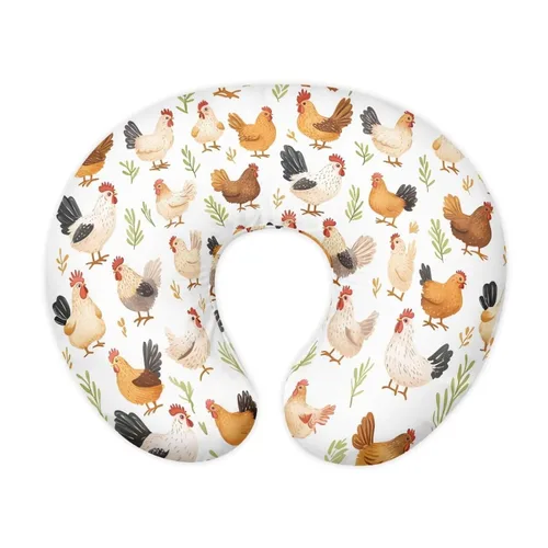 Miniatura 8 de Funda de almohada de lactancia azteca bohemia para bebés y niños, funda de almohada con cremallera oculta, funda de almohada de lactancia para niñas