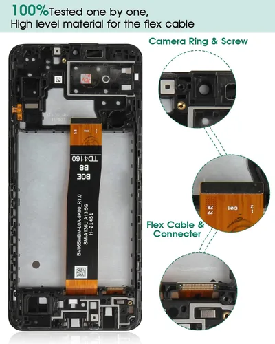 Miniatura 7 de Para Samsung Galaxy A13 5G Pantalla LCD Reemplazo para Samsung A13 5G Pantalla de repuesto A13 5G Pantalla LCD A136 Asamblea Digitalizador Táctil