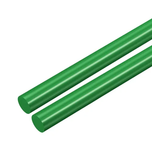 Miniatura 38 de uxcell Varilla redonda de plástico de 1/2 pulgada de diámetro y 20 pulgadas de longitud, varillas de polioximetileno, barras redondas de plástico