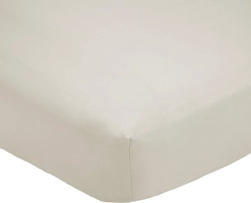 ORGANIC TEXTILES Sábana bajera ajustable de algodón orgánico de primera calidad para cunas de bebé (tamaño cuna de 18 x 36 pulgadas, certificado