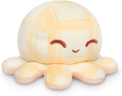 Miniatura 35 de TeeTurtle - El Peluche de Pulpo Reversible Original - Azul Claro + Azul Oscuro - Lindos Animales de Peluche Sensoriales Fidget Que Muestran Tu