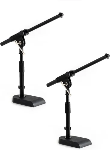 Miniatura 8 de Stage Rocker Soporte para Micrófono Ajustable de Bajo Perfil - Bombo/Tambores/Bajo (Kick)/Mesa, Altura Ajustable, Brazo de Boom Telescópico