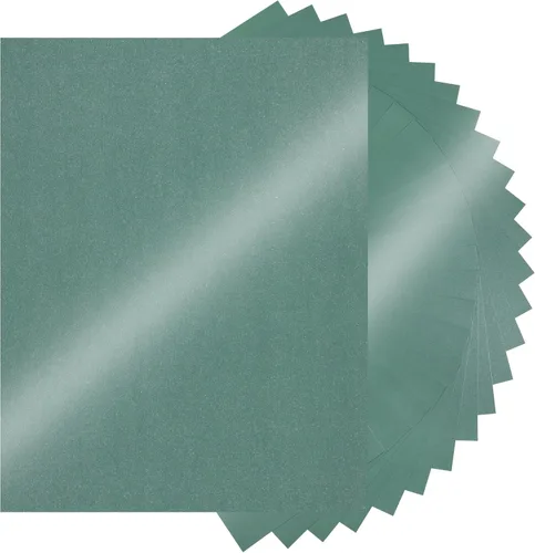 Miniatura 6 de Papel de cartulina blanco brillante, 120 hojas de papel nacarado de 92 libras (250 gsm/92 libras) para manualidades, cartulina brillante de doble