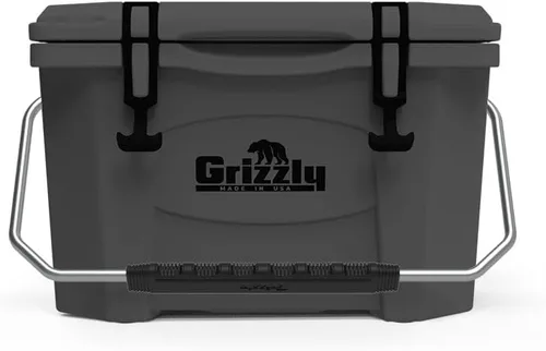 Miniatura 12 de Grizzly 20 Cooler Cofre de hielo de 20 cuartos de galón duradero con aislamiento rotomoldeado Fabricado en Estados Unidos Garantía de por vida