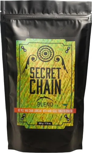 SILCA Secret Bike Chain Wax Blend, 17.64 oz - Cera de fusión en caliente para lubricante de cadena de bicicleta con nano disulfuro de tungsteno - El