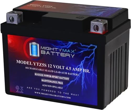 Miniatura 9 de Mighty Max Batería YT4B-BS - 12 V 2.3 AH, 25 CCA, Batería SLA AGM para Motocicleta Recargable Libre de Mantenimiento