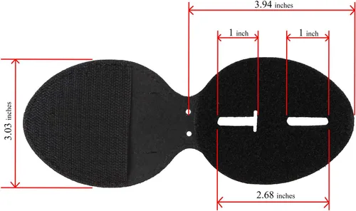 Miniatura 4 de Porta insignia de policía AKITSUAMA - De cuero de vaca, universal, negro, para fuerzas del orden, con clip metálico y cadena incluidos
