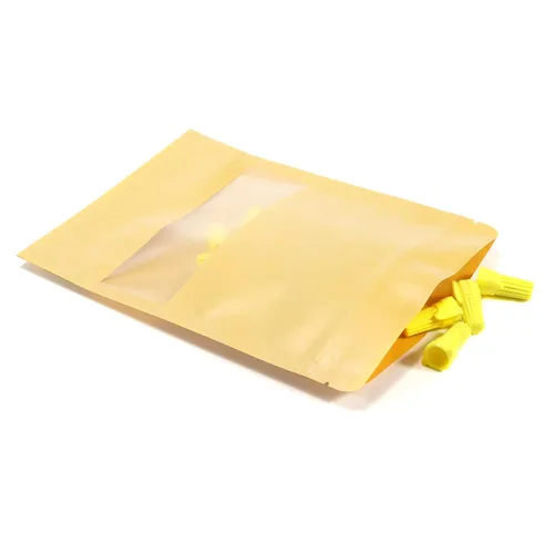 Miniatura 5 de 100 conectores de tuercas de alambre aladas, amarillo de 22-10 AWG, tapas de alambre de tornillo eléctrico de fácil giro (P11 amarillo)