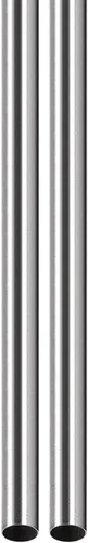 Miniatura 37 de DTGN Tubo de acero inoxidable 304 de 0.394 in x 0.016 in x 9.843 in (ODxWall TxL) - Paquete de 2 - Bueno para equipos de maquinaria - Tubería