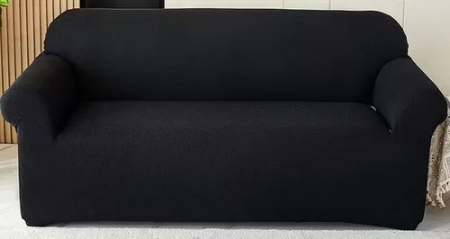 Miniatura 37 de Fundas elásticas para sofá de 1, 2, 3, 4 plazas, funda protectora de sofá individual de terciopelo para perros, mascotas, funda para sofá, funda #24