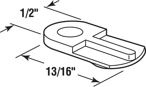Miniatura 2 de Prime-Line L 5778 Clips para pantalla de ventana, de plástico transparente (paquete de 8)
