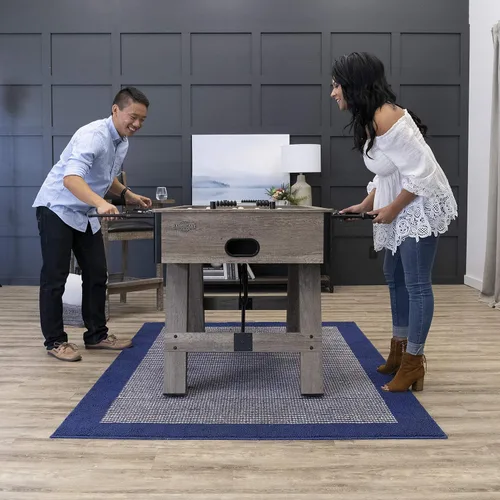 Miniatura 3 de American Legend Foosball Tables - Modern Design - Official Size Playfield - Kirkwood and Manhattan Styles Marrón