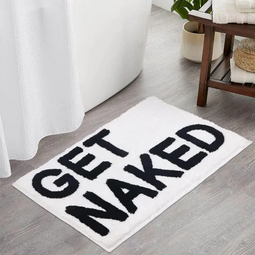 Miniatura 10 de Zeeinx Get Naked - Tapete de baño lindo para decoración de baño, alfombras de baño antideslizantes de microfibra lindas, decoración de baño Verde