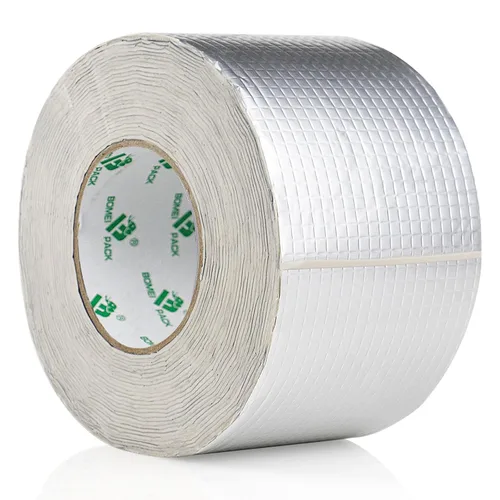 Miniatura 2 de BOMEI PACK Cinta de butilo para reparación de fugas de 0.059 in x 4 pulgadas de ancho x 33 pies de largo, cinta de sellado impermeable de papel