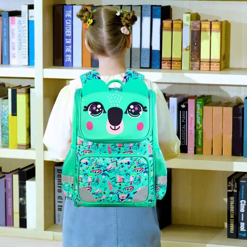 Miniatura 18 de KLFVB Mochila de 3 piezas para niñas y niños, bolsa de libros de dinosaurio de unicornio de 15 pulgadas con lonchera, bolsa escolar preescolar