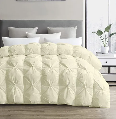 Miniatura 17 de SLEEP-NEST Edredón Twin XL - 68x92 pulgadas Ultra Suave para Todas las Estaciones Plisado Pinzado 1 Pieza Manta - Elegante Diseño Pintuck Edredón