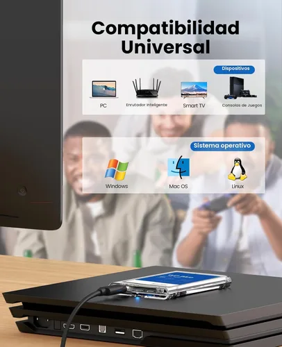 Miniatura 7 de ORICO Caja de disco duro externo de 2.5 pulgadas USB 3.0 a SATA III Caja de disco duro transparente sin herramientas para 2.5 pulgadas 0.276 in