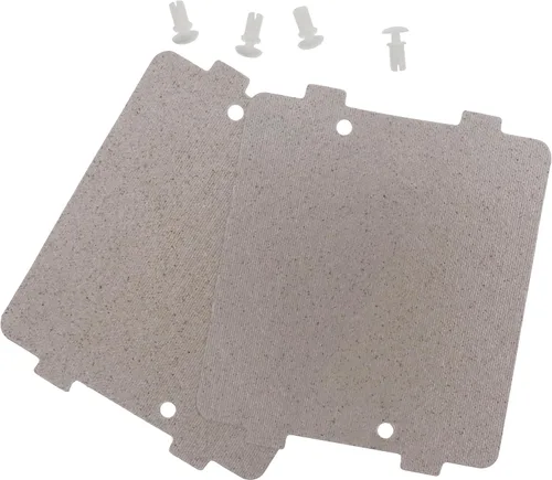 Miniatura 8 de 2 piezas de accesorios de aislamiento térmico de mica para horno microondas, cubierta de guía de ondas/mica para Sharp PCOVPB085MRP0