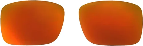 Miniatura 2 de Walleva Lentes de repuesto polarizadas rojo fuego + azul hielo para gafas de sol VonZipper Elmore, Rojo fuego + azul hielo.