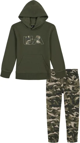 Miniatura 6 de Under Armour boys Hoodie Set, pants & Hoodie, Lightweight & Relaxed Fit