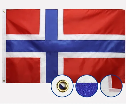 Miniatura 8 de Bandera de Australia de doble cara de 3 x 5 para exteriores, banderas australianas, nailon 210D resistente, estrellas bordadas, rayas cosidas