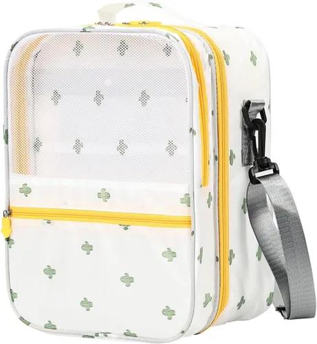 Li'segarote Bolsas de zapatos para viajes, paquete de 6 bolsas grandes multicolor para zapatos para hombres y mujeres, bolsa organizadora de zapatos