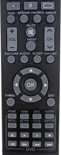Miniatura 3 de HCDZ Mando a Distancia de Repuesto para Insignia TV-5620-77-RB NS-LTDVD19 NS-LTDVD26 NS-LTDVD32 NS-LTDVD19-09 NS-LTDVD26-09 NS-LTDVD32-09 NS-13CTV