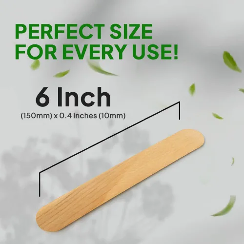 Miniatura 2 de Perfect Stix Palitos de madera de abedul jumbo para manualidades, 6 x 3/4 pulgadas, natural, 1000 unidades, fabricados en Estados Unidos