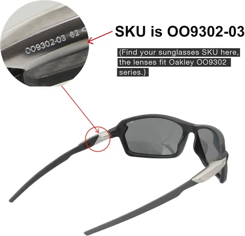 Miniatura 6 de walleva lentes de repuesto para Oakley carbono Shift anteojos de solMúltiples opciones disponibles