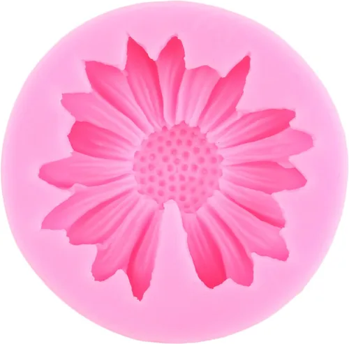 Miniatura 9 de Molde de silicona para fondant de flores de crisantemo, molde de silicona para margarita, para decoración de pasteles, decoración de cupcakes, pasta