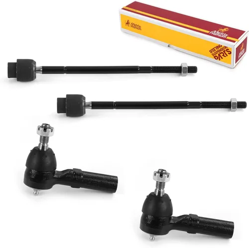 Miniatura 195 de Metrix Premium Chassis Parts - Juego de 4 barras de acoplamiento interior y exterior para Audi A3 15-16, Seat Leon 06-20 (México), 09-17 Volkswagen