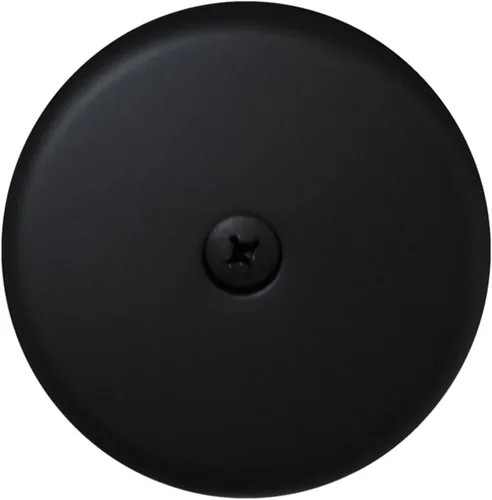 Miniatura 9 de Westbrass D941K-62 - Tapacubería de drenaje de bañera de rosca fina de 1-3/8 pulgadas con placa frontal de desbordamiento de un agujero, 1 paquete