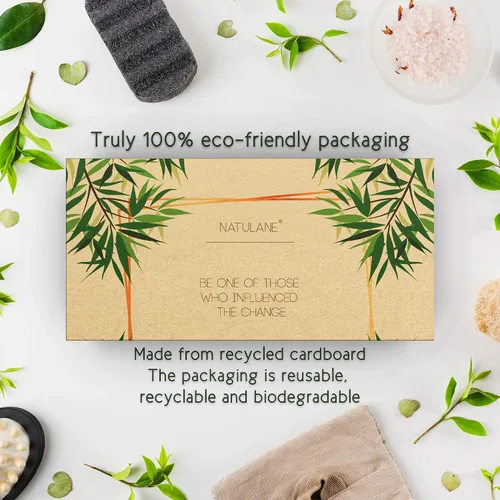 Miniatura 3 de Premium 500 hisopos de algodón de bambú biodegradables Productos desechables sin residuos Consejos Q compostables para orejas Hisopo