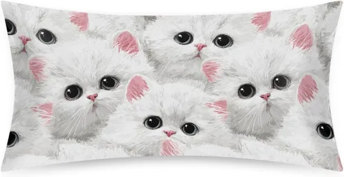 Miniatura 14 de Funda de almohada de satén de unicornio rosa lindo para cabello y piel, tamaño estándar, funda de almohada de seda suave de satén refrescante