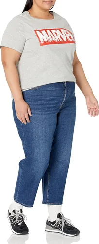Miniatura 5 de Tienda Essentials Disney Marvel Star Wars Camiseta de manga corta con cuello redondo para mujer, paquete de 2