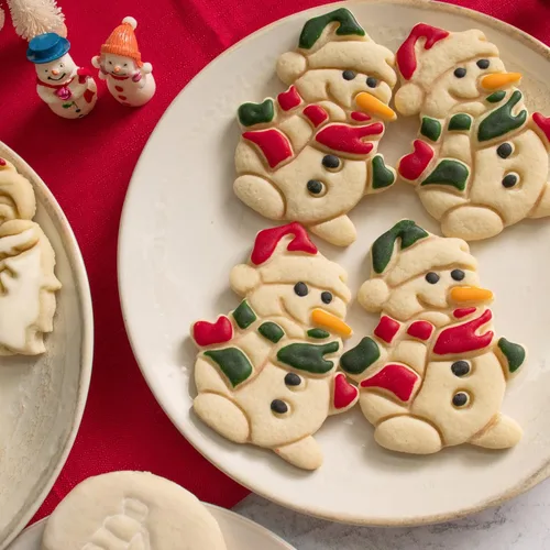 Miniatura 4 de Cortador de galletas de muñeco de nieve, 1 pieza - Bakerlogy