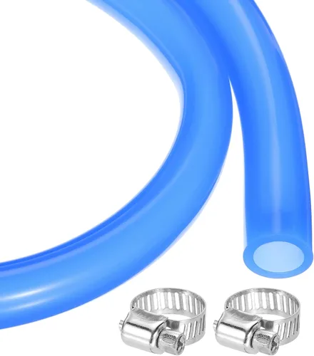 Miniatura 22 de MECCANIXITY 1 m de tubo de silicona transparente de goma de 1/4" ID 5/16" OD tubo de plástico manguera de aire flexible para elaboración de cerveza