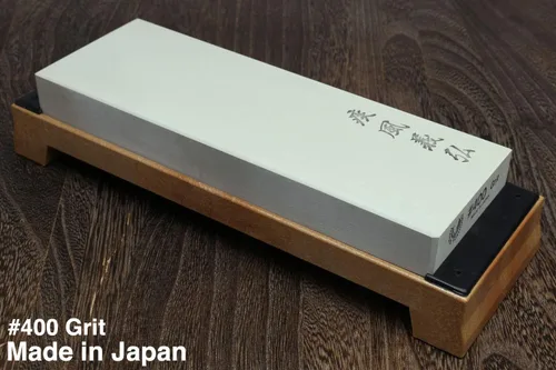 Miniatura 2 de Yoshihiro Afilador de cuchillos japonés Toishi de grado profesional (grano 400)