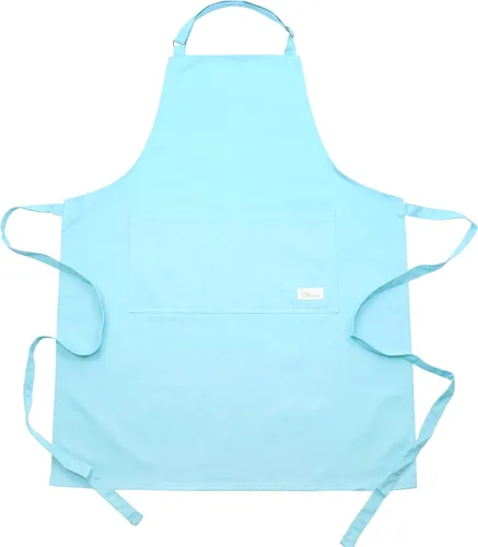 Miniatura 10 de Delantales cósmicos de grado profesional para manualidades y chef con bolsillos, delantal de 34 x 26 pulgadas para cocina, cocina, parrilla, artista