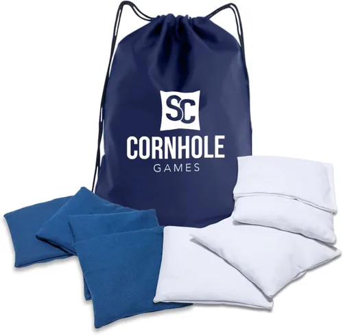 Miniatura 29 de Bolsas de cornhole resistentes al clima (juego de 8) - Tamaño/peso profesional de regulación (16 oz) - Uso en tableros de cornhole profesionales