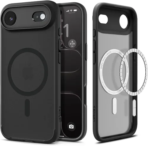 Miniatura 93 de Spigen Funda para iPhone 13 Mini, ultra híbrida MagFit [antiamarilleo] [compatible con Magsafe] - Transparente